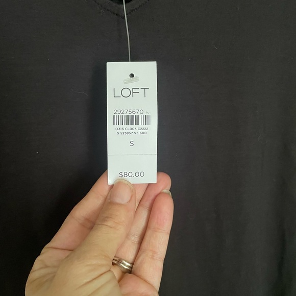 NWT LOFT Little Black Dress Sz S - Picture 2 of 6